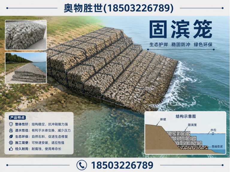 白银雷诺护垫展示图